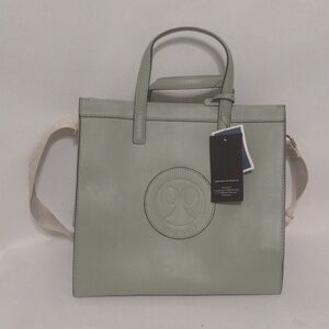 Nine West Mint Green Tote Bag with Detachable Strap (J659)